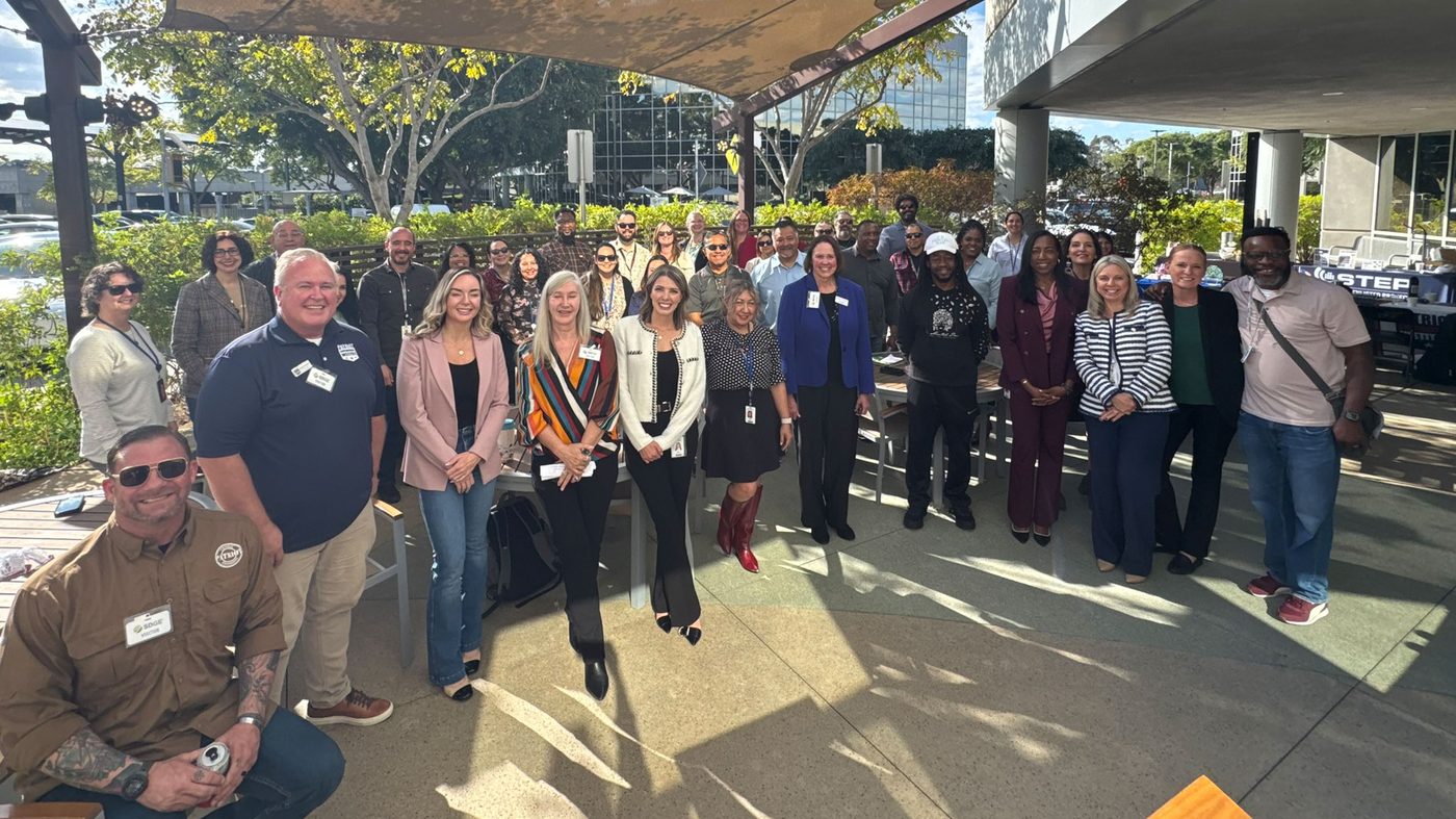 Patriot General team with utility and community partners